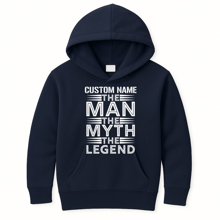 Custom Name The Man The Myth The Legend Kids Hoodie