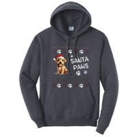 Cute Norfolk Terrier Dog Ugly Christmas Santa Paws Tall Hoodie