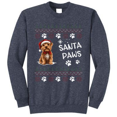 Cute Norfolk Terrier Dog Ugly Christmas Santa Paws Sweatshirt