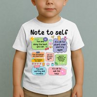 Counselor Note To Self Mental Health School Psychologist Toddler T-Shirt