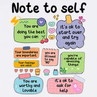 Counselor Note To Self Mental Health School Psychologist Toddler T-Shirt
