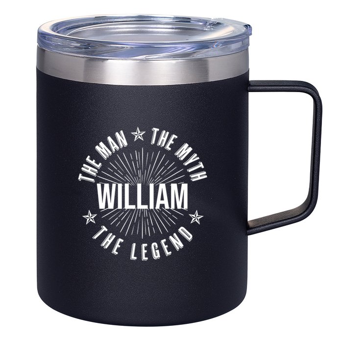 Custom Name The Man The Myth The Legend 12oz Stainless Steel Coffee Mug