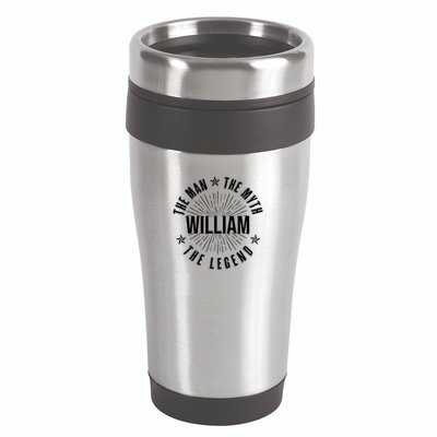 Custom Name The Man The Myth The Legend 16oz Travel Tumbler