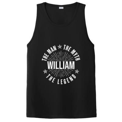 Custom Name The Man The Myth The Legend PosiCharge Competitor Tank
