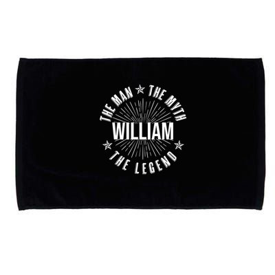 Custom Name The Man The Myth The Legend Microfiber Hand Towel
