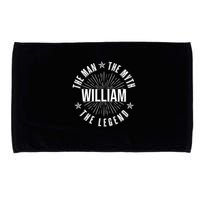 Custom Name The Man The Myth The Legend Microfiber Hand Towel