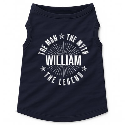 Custom Name The Man The Myth The Legend Doggie Tank