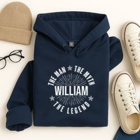 Custom Name The Man The Myth The Legend Hoodie