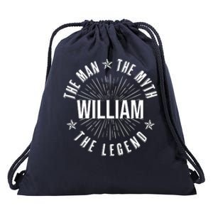 Custom Name The Man The Myth The Legend Drawstring Bag