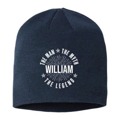 Custom Name The Man The Myth The Legend Sustainable Beanie