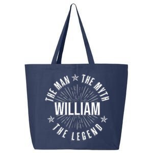 Custom Name The Man The Myth The Legend 25L Jumbo Tote