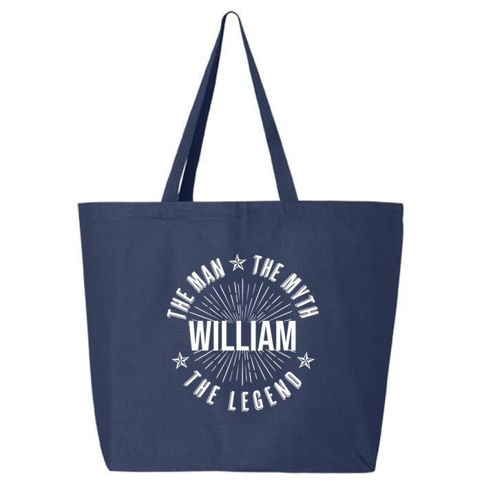 Custom Name The Man The Myth The Legend 25L Jumbo Tote
