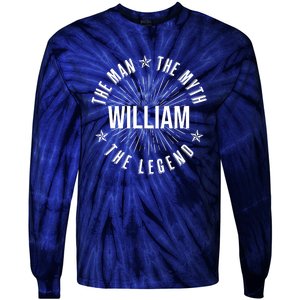 Custom Name The Man The Myth The Legend Tie-Dye Long Sleeve Shirt