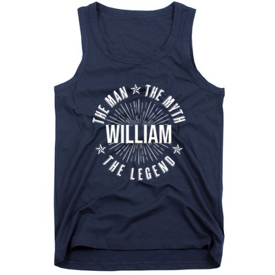 Custom Name The Man The Myth The Legend Tank Top