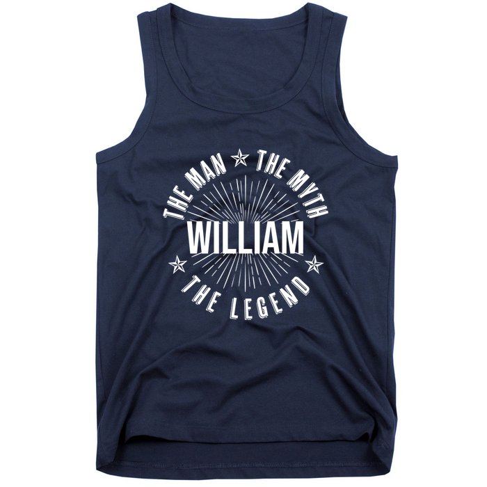 Custom Name The Man The Myth The Legend Tank Top