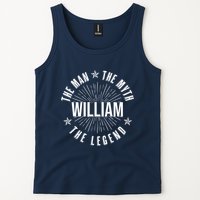 Custom Name The Man The Myth The Legend Tank Top