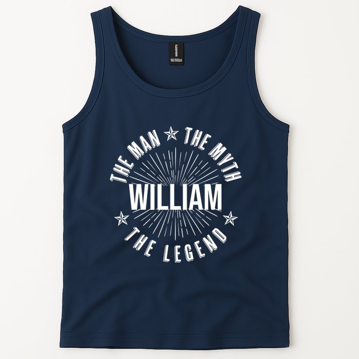 Custom Name The Man The Myth The Legend Tank Top