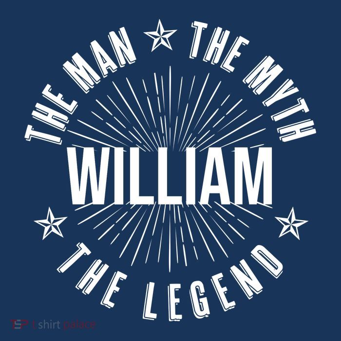 Custom Name The Man The Myth The Legend Golf Towel
