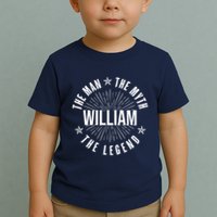 Custom Name The Man The Myth The Legend Toddler T-Shirt