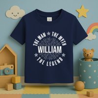 Custom Name The Man The Myth The Legend Toddler T-Shirt