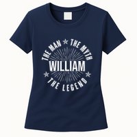 Custom Name The Man The Myth The Legend Womens T-Shirt