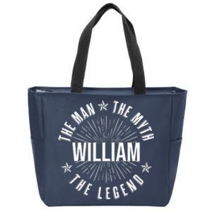 Custom Name The Man The Myth The Legend Zip Tote Bag