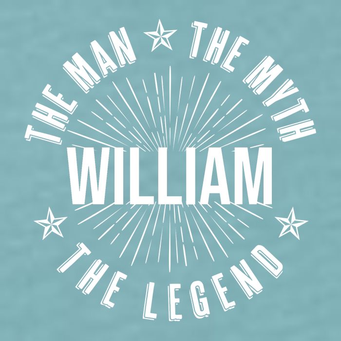 Custom Name The Man The Myth The Legend Sueded Cloud Jersey T-Shirt