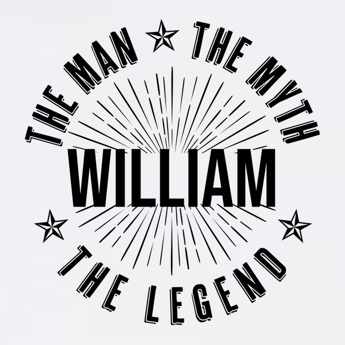 Custom Name The Man The Myth The Legend Garment-Dyed Sweatshirt