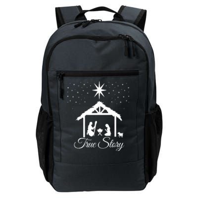 Christmas Nativity True Story Nativity Scene Gifts Daily Commute Backpack