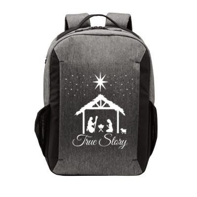 Christmas Nativity True Story Nativity Scene Gifts Vector Backpack