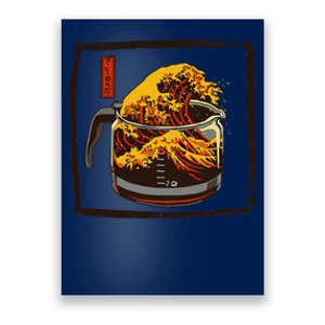 Coffee No Taizan Mount Fuji Wave Japan Poster