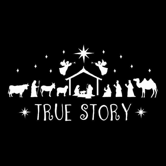 Christmas Nativity True Story Nativity Scene  16 in Basic Backpack