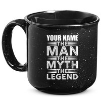 Custom Name The Man The Myth The Legend 15oz Campfire Ceramic Mug
