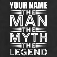 Custom Name The Man The Myth The Legend Premium Pullover Hoodie