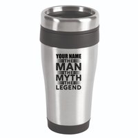 Custom Name The Man The Myth The Legend 16oz Travel Tumbler
