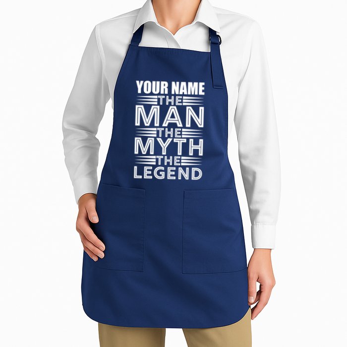Custom Name The Man The Myth The Legend Apron