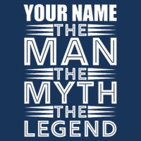 Custom Name The Man The Myth The Legend 16 in Basic Backpack