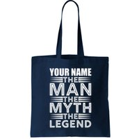 Custom Name The Man The Myth The Legend Bag