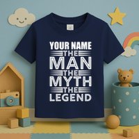 Custom Name The Man The Myth The Legend Toddler T-Shirt