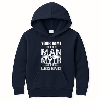 Custom Name The Man The Myth The Legend Kids Hoodie