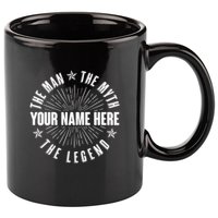 Custom Name The Man The Myth The Legend 11oz C Handle Ceramic Mug