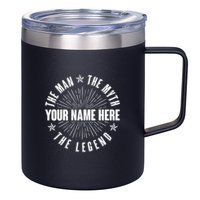 Custom Name The Man The Myth The Legend 12oz Stainless Steel Coffee Mug