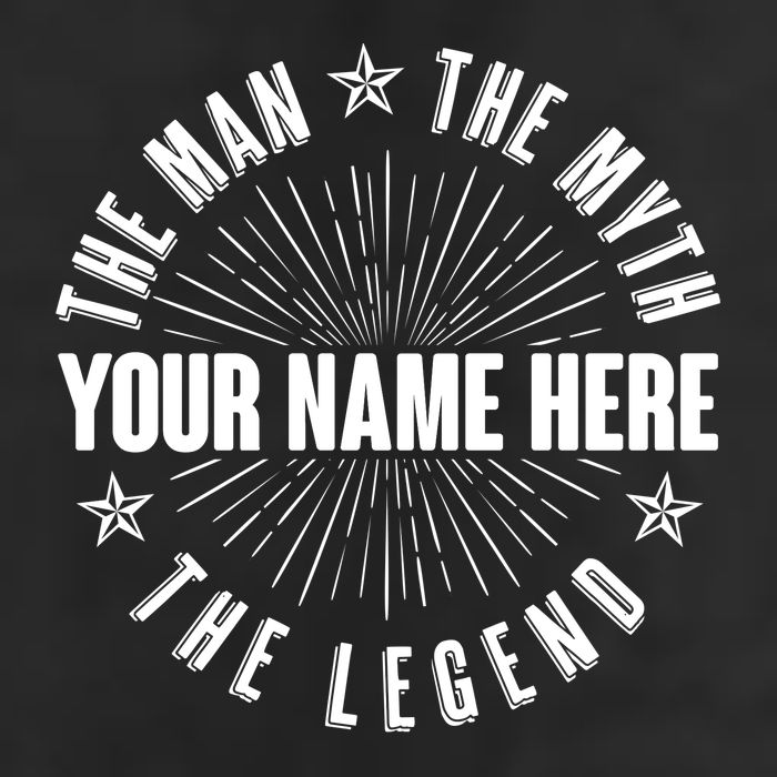 Custom Name The Man The Myth The Legend Microfiber Hand Towel