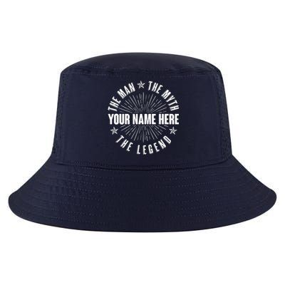 Custom Name The Man The Myth The Legend Cool Comfort Performance Bucket Hat