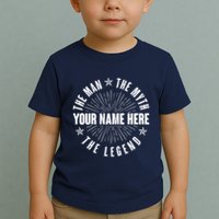 Custom Name The Man The Myth The Legend Toddler T-Shirt