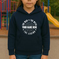 Custom Name The Man The Myth The Legend Kids Hoodie