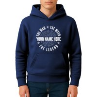 Custom Name The Man The Myth The Legend Kids Hoodie
