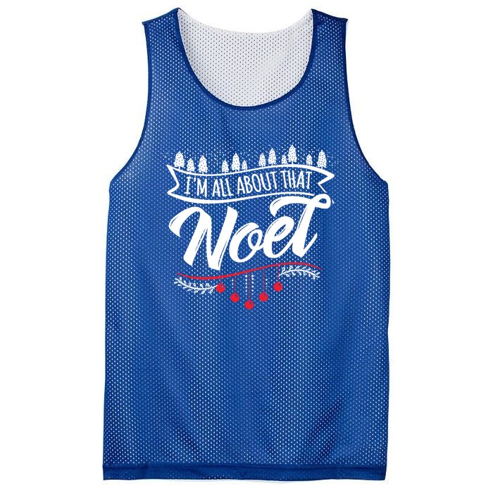 Christmas Noel Ugly IM All About That! Gift Mesh Reversible Basketball Jersey Tank