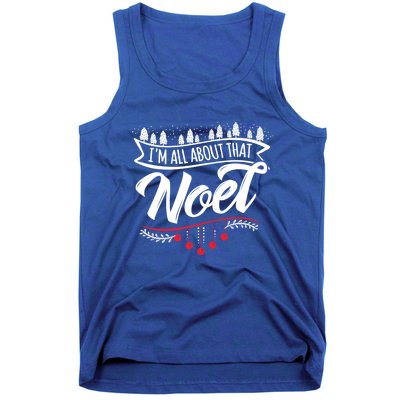 Christmas Noel Ugly IM All About That! Gift Tank Top