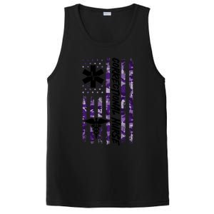 Correctional Nursing Usa Flag Registered Nurse Practitioner Gift PosiCharge Competitor Tank